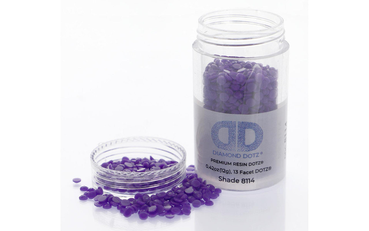 Gemas Diamond Dotz Freestyle 2,8 mm 12 g Violeta de genciana 8114